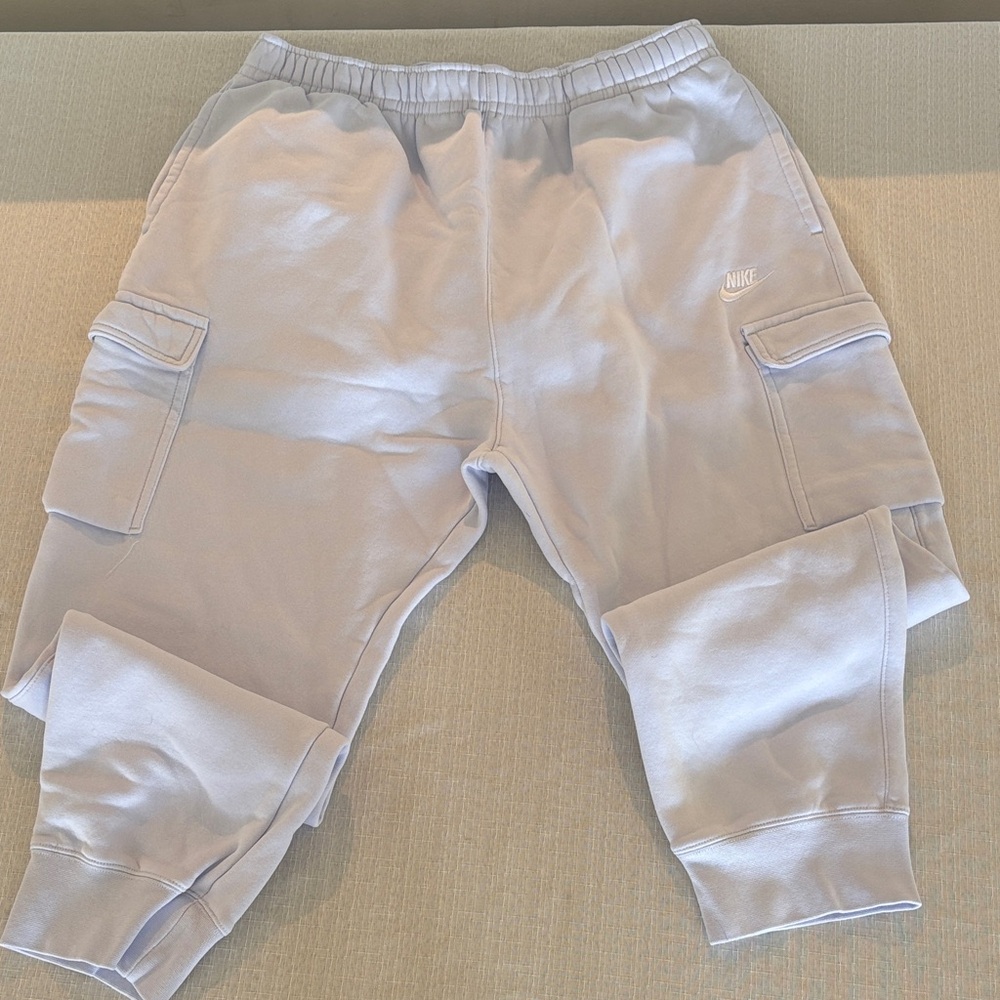 Nike Pale Lavender Cargo Sweatpants